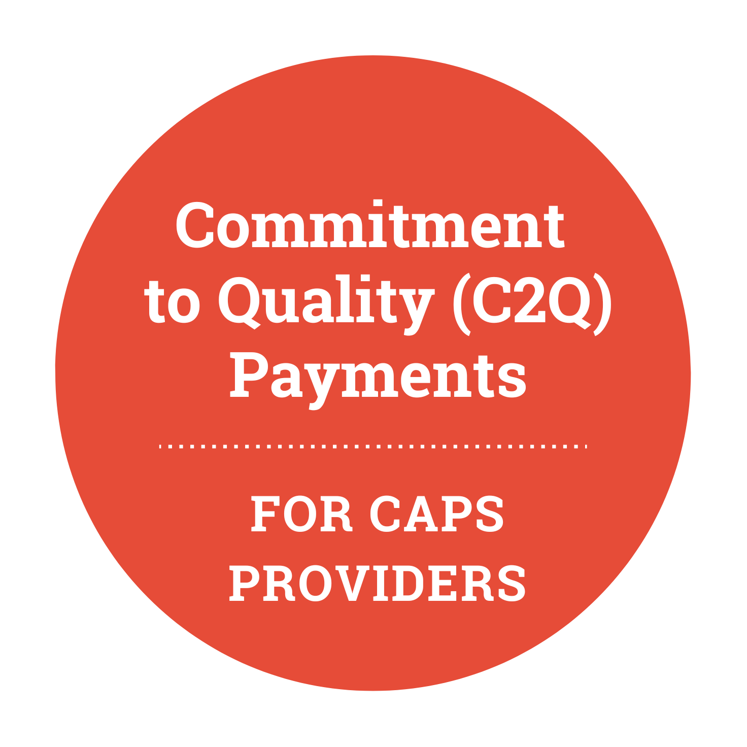 Commitment to Quality (C2Q) Payments — For CAPS Providers